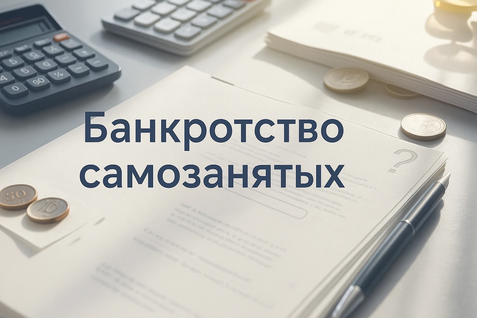 Банкротство самозанятых